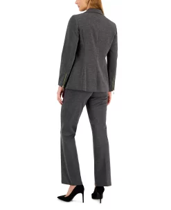Kasper Women's Faux-Fly Pull-On Wide-Leg Pants -VINCE CAMUTO Shop 22855194 fpx