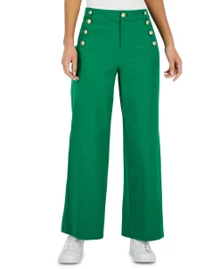 Charter Club Women's Wide-Leg Sailor Pants, Created For Macy's 6 Charter Club Women's Wide-Leg Sailor Pants, Created For Macy's -VINCE CAMUTO Shop 22865852 fpx