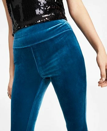 INC International Concepts Women's Velvet Non-Seam Skinny Leggings, Created For Macy's 2 INC International Concepts Women's Velvet Non-Seam Skinny Leggings, Created For Macy's - Image 2