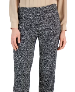Anne Klein Women's Jacquard Flare-Leg Pants -VINCE CAMUTO Shop 22909256 fpx