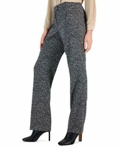 Anne Klein Women's Jacquard Flare-Leg Pants -VINCE CAMUTO Shop 22909259 fpx