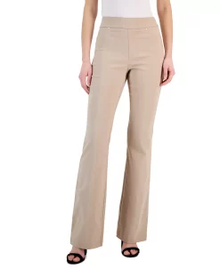 INC International Concepts Women's High-Rise Pull-On Flare-Leg Pants, Created For Macy's -VINCE CAMUTO Shop 22979394 fpx
