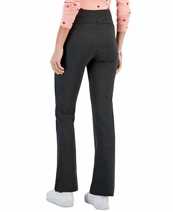 Style & Co Women's Ponté-Knit Boot-Cut Pants, Created For Macy's 2 Style & Co Women's Ponté-Knit Boot-Cut Pants, Created For Macy's - Image 2