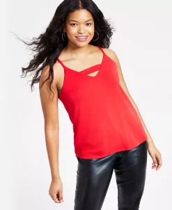 Bar III Zip-Back Halter Top, Created For Macy's 13 Bar III Zip-Back Halter Top, Created For Macy's -VINCE CAMUTO Shop 22997552 fpx