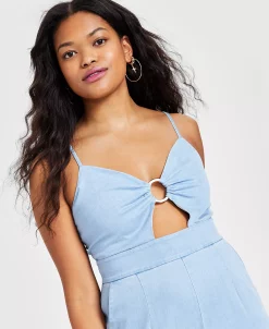 Bar III Women's Sleeveless Wide-Leg Jumpsuit, Created For Macy's 8 Bar III Women's Sleeveless Wide-Leg Jumpsuit, Created For Macy's -VINCE CAMUTO Shop 22997818 fpx