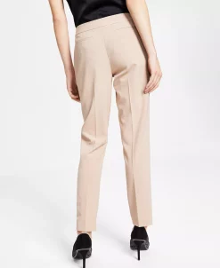 Bar III Women's Bi-Stretch Mid-Rise Ankle Pants, Created For Macy's -VINCE CAMUTO Shop 23033387 fpx