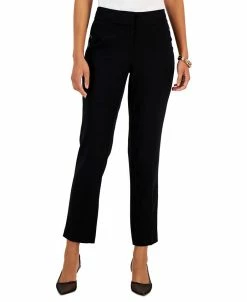 Kasper Women's Stretch-Crepe Cropped Sailor Pants