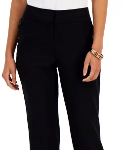 Kasper Women's Stretch-Crepe Cropped Sailor Pants -VINCE CAMUTO Shop 23035426 fpx