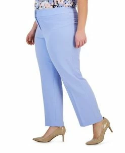 Kasper Plus Size Stretch Crepe Mid-Rise Ankle Pants 10 Kasper Plus Size Stretch Crepe Mid-Rise Ankle Pants -VINCE CAMUTO Shop 23046002 fpx
