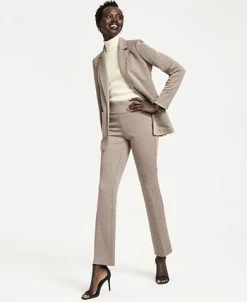 Anne Klein Women's Chevron Pull-On Bootcut Pants -VINCE CAMUTO Shop 23151454 fpx