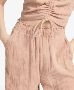 And Now This Women's Textured High-Rise Pull-On Pants -VINCE CAMUTO Shop 23166670 fpx