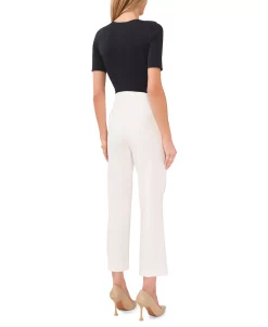 Vince Camuto Women's Slim Flared-Leg Cropped Pants -VINCE CAMUTO Shop 23186116 fpx