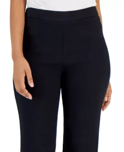 Anne Klein Women's Denim Pull-On Flare-Leg Pants 8 Anne Klein Women's Denim Pull-On Flare-Leg Pants -VINCE CAMUTO Shop 23206753 fpx