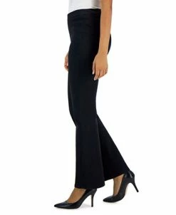 Anne Klein Women's Denim Pull-On Flare-Leg Pants 7 Anne Klein Women's Denim Pull-On Flare-Leg Pants -VINCE CAMUTO Shop 23206754 fpx