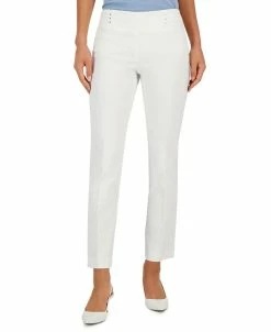JM Collection Studded Pull-On Tummy Control Pants, Regular And Short Lengths, Created For Macy's