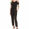 Michael Kors Women's Chain Cold-Shoulder Jumpsuit