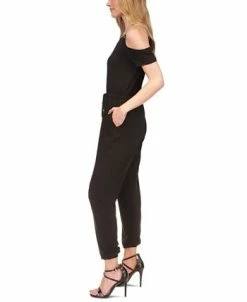 Michael Kors Women's Chain Cold-Shoulder Jumpsuit -VINCE CAMUTO Shop 23261883 fpx