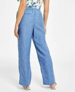 Charter Club Women's Linen Drawstring-Waist Pants, Created For Macy's 11 Charter Club Women's Linen Drawstring-Waist Pants, Created For Macy's -VINCE CAMUTO Shop 23306039 fpx