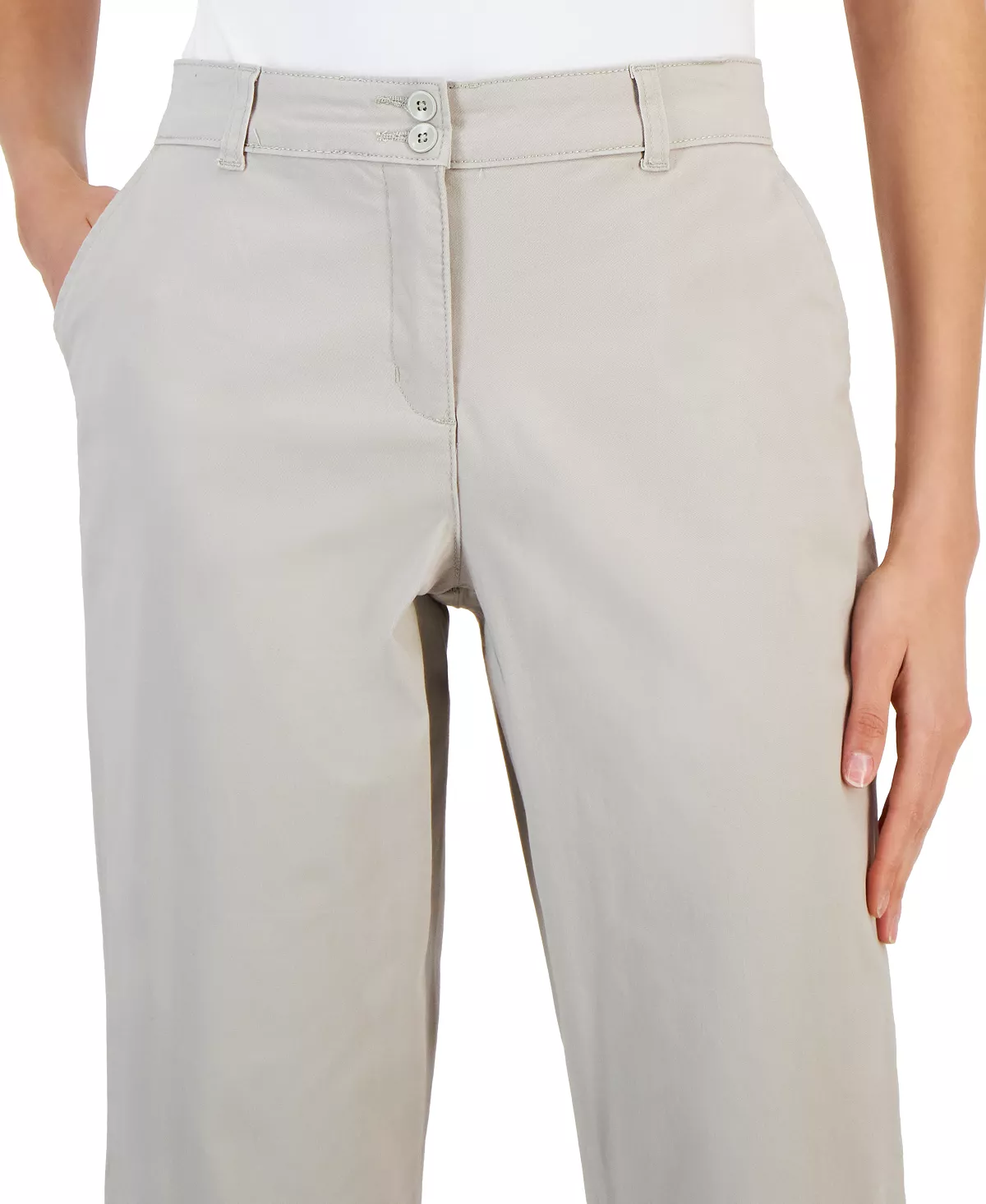 Karen Scott Women's Comfort Waist Capri Pants, Created For Macy's 4 Karen Scott Women's Comfort Waist Capri Pants, Created For Macy's - Image 4