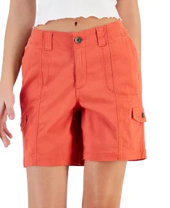 Style & Co Women's Comfort-Waist Cargo Shorts, Created For Macy's -VINCE CAMUTO Shop 23445096 fpx