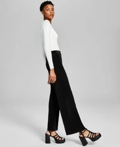 And Now This Women's Bodre Straight-Leg Pull-On Pants -VINCE CAMUTO Shop 23519598 fpx