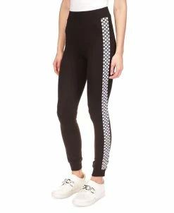 Michael Kors Women's Checkered Tape Jogger