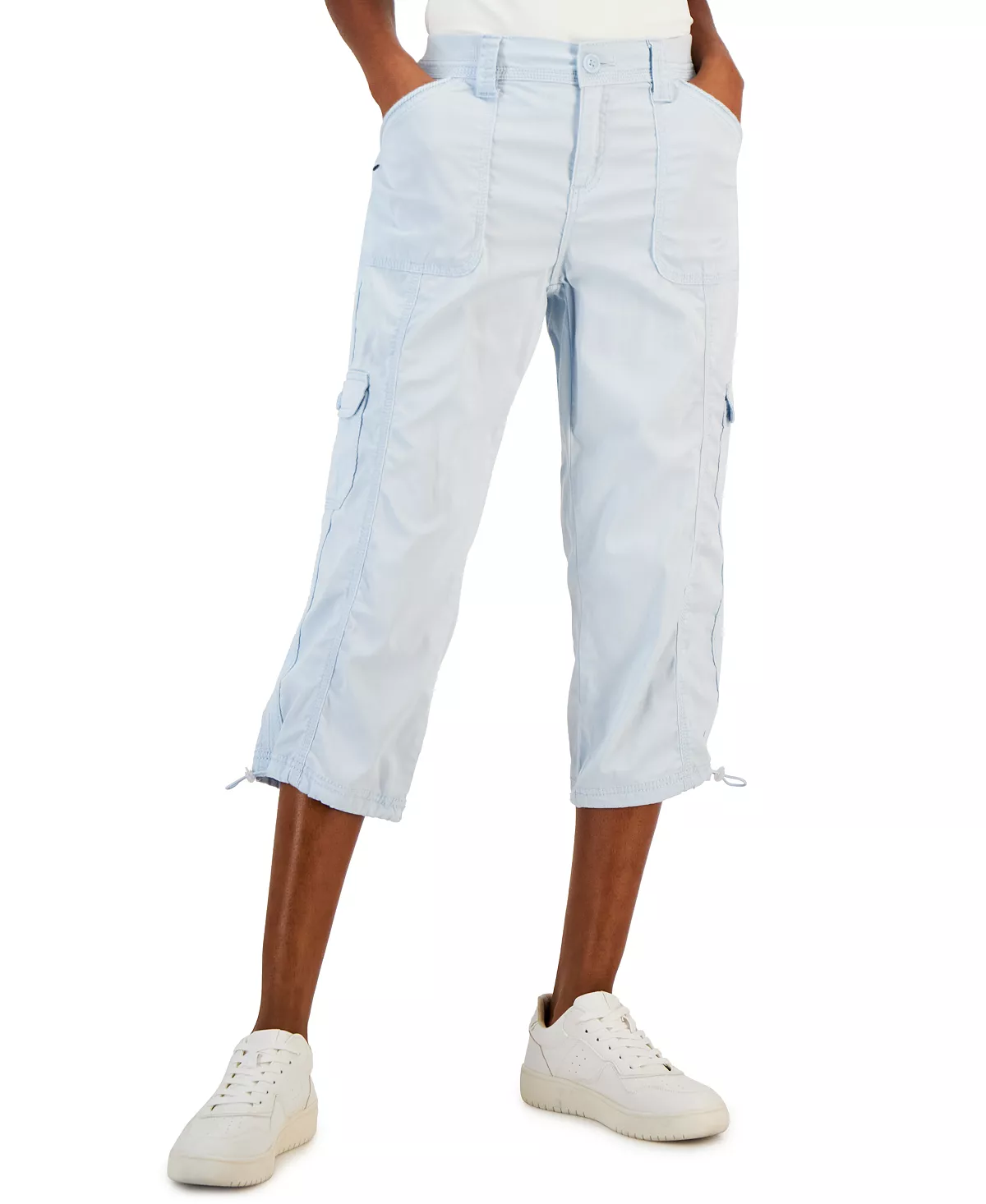 Style & Co Women's Cargo Capri Pants, Created For Macy's 11 Style & Co Women's Cargo Capri Pants, Created For Macy's - Image 11