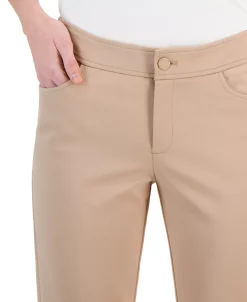 Anne Klein Women's Collection Compression Fly-Front Bootcut Pants -VINCE CAMUTO Shop 23542254 fpx