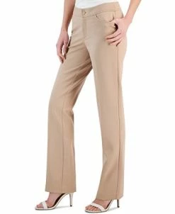 Anne Klein Women's Collection Compression Fly-Front Bootcut Pants -VINCE CAMUTO Shop 23542255 fpx