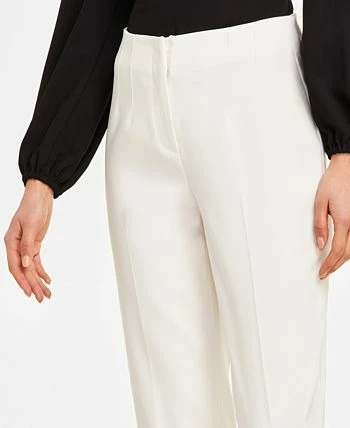 Anne Klein Women's Stretch Slim Hollywood-Waist Ankle Pants 3 Anne Klein Women's Stretch Slim Hollywood-Waist Ankle Pants - Image 3