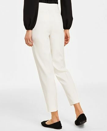 Anne Klein Women's Stretch Slim Hollywood-Waist Ankle Pants 2 Anne Klein Women's Stretch Slim Hollywood-Waist Ankle Pants - Image 2
