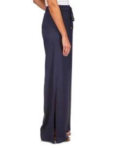 Michael Kors Women's Solid And Chain-Print High-Slit Pull-On Pants, Regular & Petite -VINCE CAMUTO Shop 23548170 fpx