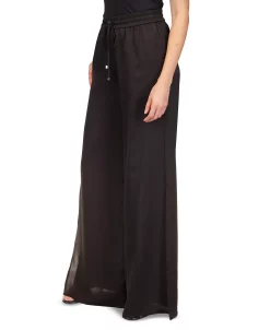 Michael Kors Women's Solid And Chain-Print High-Slit Pull-On Pants, Regular & Petite -VINCE CAMUTO Shop 23548175 fpx