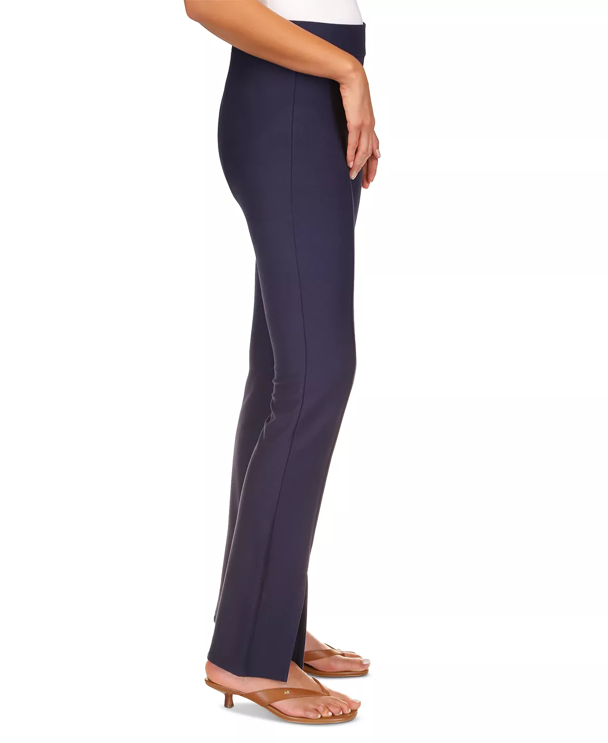 Michael Kors Women's Seamed Split-Hem Leggings 7 Michael Kors Women's Seamed Split-Hem Leggings - Image 7
