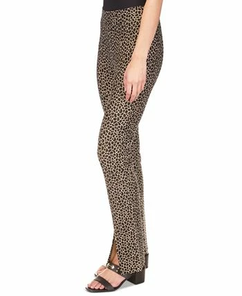 Michael Kors Women's Giraffe Split-Hem Leggings, Regular & Petite 3 Michael Kors Women's Giraffe Split-Hem Leggings, Regular & Petite - Image 3