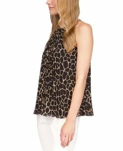 Michael Kors Women's Giraffe Pleated Chain Top -VINCE CAMUTO Shop 23556075 fpx