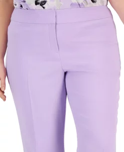 Kasper Plus Size Stretch Crepe Mid-Rise Ankle Pants 13 Kasper Plus Size Stretch Crepe Mid-Rise Ankle Pants -VINCE CAMUTO Shop 23561005 fpx