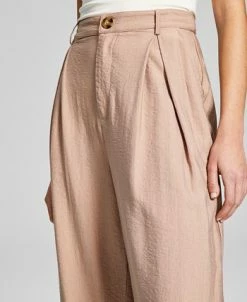 And Now This Women's High-Rise Wide-Leg Textured Trouser Pants -VINCE CAMUTO Shop 23568435 fpx