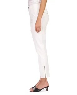 Sanctuary Women's Solid Peace Maker Frayed-Cuff Ankle Pants -VINCE CAMUTO Shop 23596309 fpx