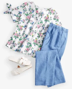 Charter Club Women's Linen Drawstring-Waist Pants, Created For Macy's 12 Charter Club Women's Linen Drawstring-Waist Pants, Created For Macy's -VINCE CAMUTO Shop 23597385 fpx 1