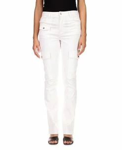 Sanctuary Women's Poppy Solid Bootcut Chino Cargo Pants