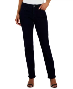 Anne Klein Women's Front-Fly Straight-Leg Jeans -VINCE CAMUTO Shop 23600761 fpx