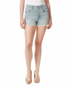 Jessica Simpson Women's Frayed-Hem Jean Shorts