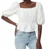 Sam Edelman Women's Square-Neck Peplum Blouse