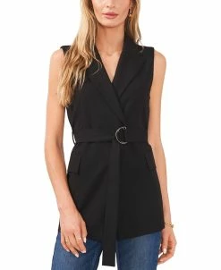 Vince Camuto Women's Tailored Belted Vest