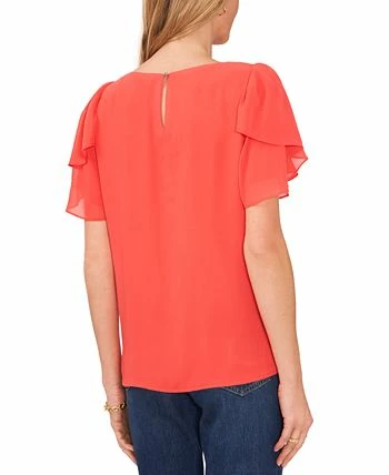 Vince Camuto Women's Tulip-Sleeve Top 2 Vince Camuto Women's Tulip-Sleeve Top - Image 2