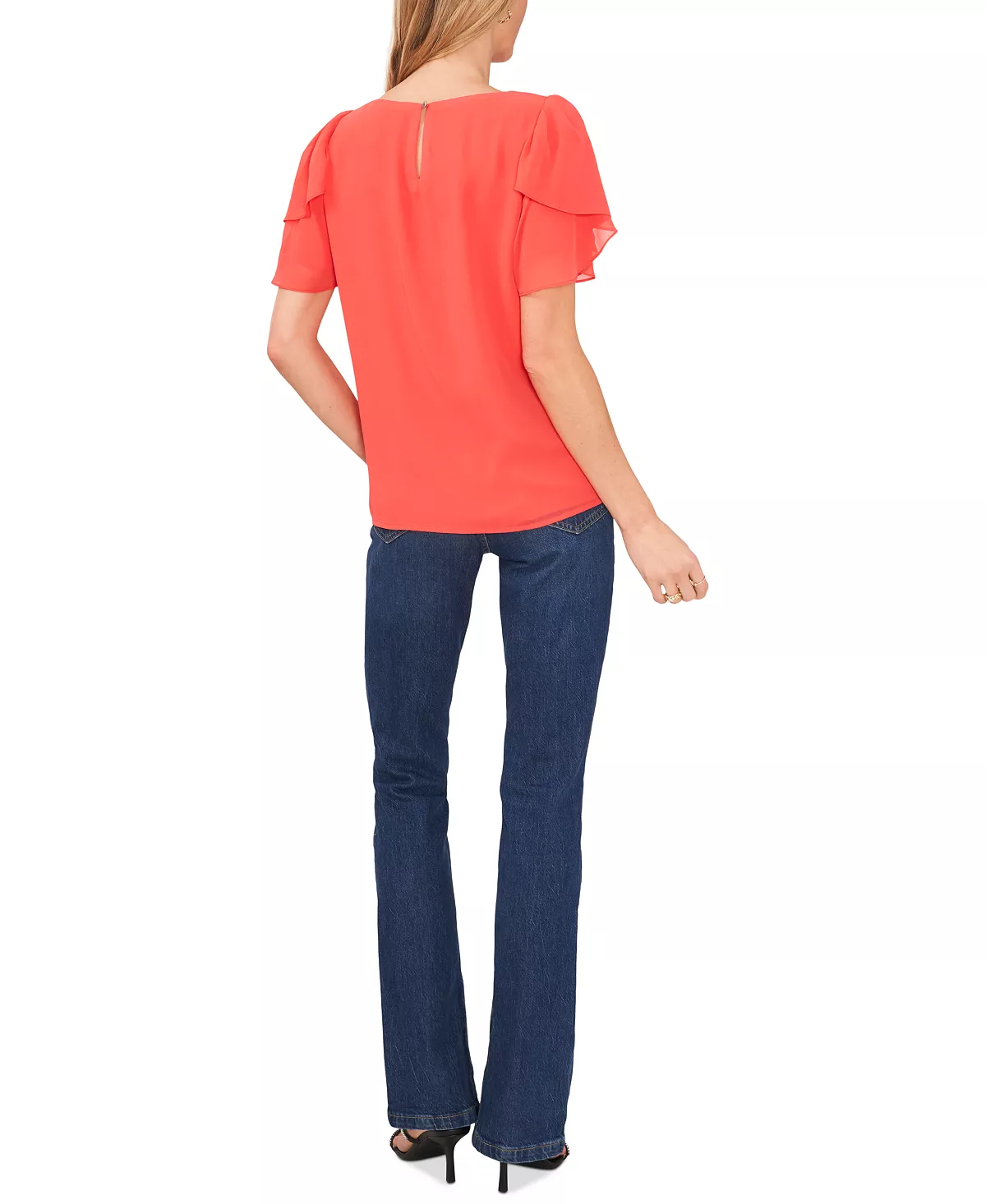 Vince Camuto Women's Tulip-Sleeve Top 4 Vince Camuto Women's Tulip-Sleeve Top - Image 4