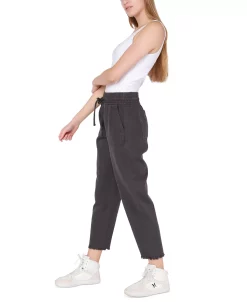 Black Tape Women's Frayed-Hem Pull-On Joggers -VINCE CAMUTO Shop 23675832 fpx