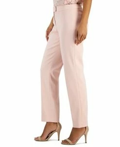 Anne Klein Women's Straight-Leg Asymmetrical-Close Bowie Pants -VINCE CAMUTO Shop 23676807 fpx