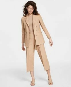 Bar III Women's Linen-Blend Tie-Waist Pants, Created For Macy's 9 Bar III Women's Linen-Blend Tie-Waist Pants, Created For Macy's -VINCE CAMUTO Shop 23706793 fpx 1